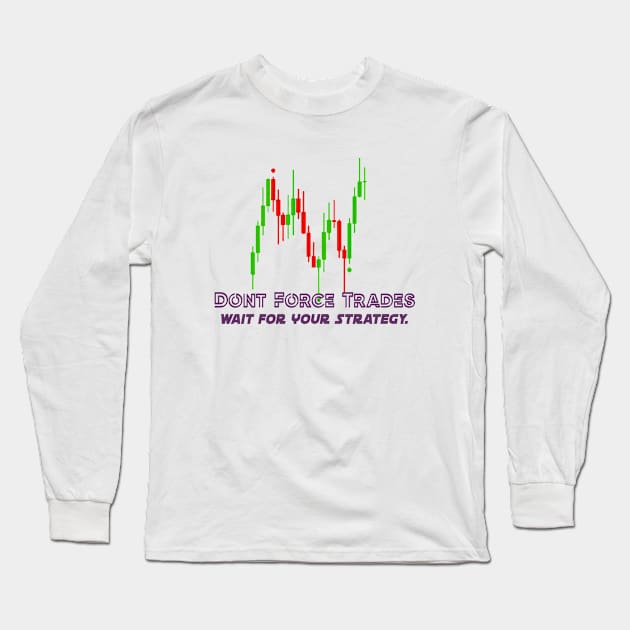 Forex Trading Tips 01 Long Sleeve T-Shirt by Proway Design